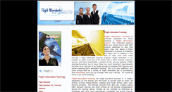 Desktop Screenshot of flightattendantcabincrewtraining.com